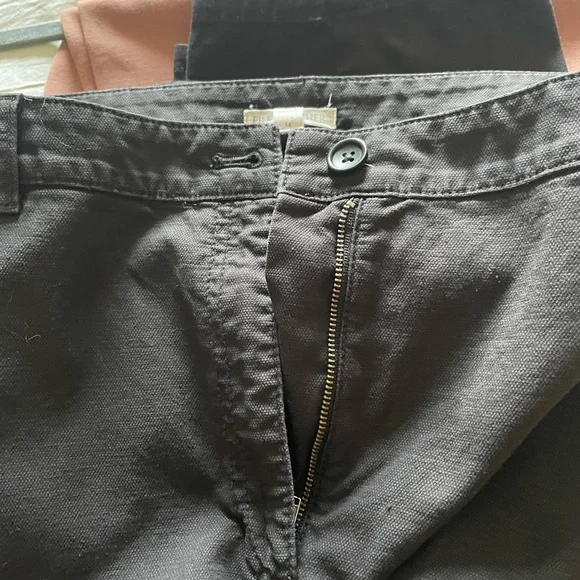 Eileen Fisher Organic Cotton Pants - Picture 2 of 6